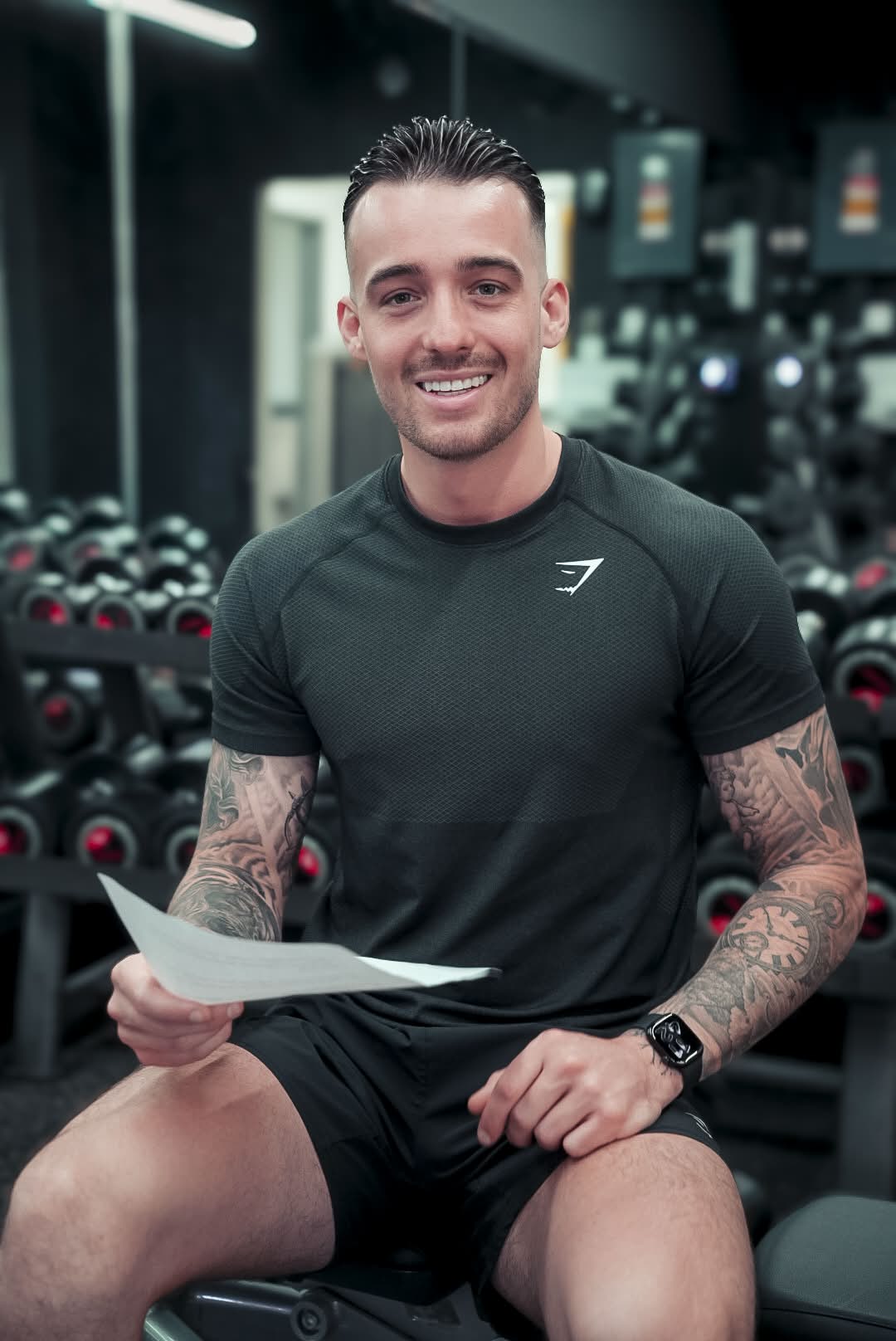 Joe Angelo coaching at Putlands Gym